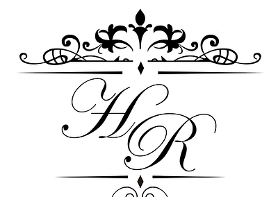 monogramma per partecipazioni M-9